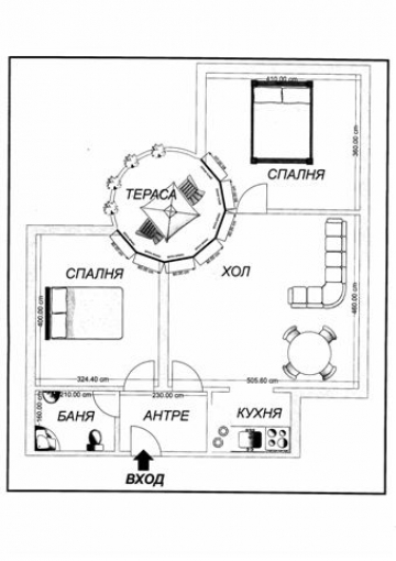 План на апартамент 
